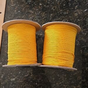 Vibrant Yellow 3/16" Middy Braid Trim Crafts Sewing
